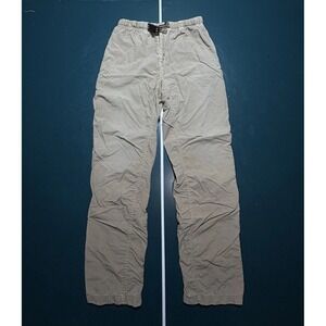 Vintage Gramicci Pants Men's Medium Elastic Waist Belted Pockets Baggy Hiking